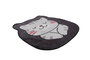Mijölnir Neko Alfombrilla de baño Gris 100x100 cm